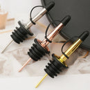 Axyaa Stainless Steel Bottle Pourer Stopper Set