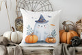 Axyaa Scary Pumpkin Face Halloween Decor Pillow Cover for Sofa Bedroom Car