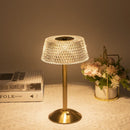 Axyaa LED Touch Dimming Table Lamp for Decorative Ambiance in Various Settings