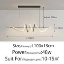 Axyaa Minimalist Ceiling Chandelier Pendant Light for Bedroom Dining Room Bar