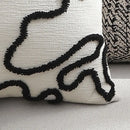 Axyaa Geometric Chenille Cushion Cover - Soft Nordic Style for Sofa Decor 45x45