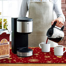 Axyaa Christmas Snow Kitchen Drying Mat - Absorbent & Antiskid Drain Pad