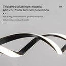 Axyaa LED Chandelier: Modern Aluminum Pendant Light for Home Interior Lighting