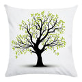 Axyaa Tree Pattern Office Chair Cushion Cover