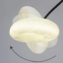 Axyaa Nordic Cloud LED Fishing Floor Lamp for Modern Living Room