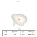 Axyaa Nordic White Leaf Pendant Light for Living Room, Bedroom, Dining Room.
