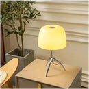 Modern Bauhaus Style Glass Table Lamps by Axyaa - LED Fixtures for Home and Office