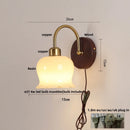 Axyaa Copper LED Wall Sconce for Bedroom, Bathroom, and Staircase