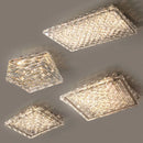 Axyaa Luxury Crystal Ceiling Lamp for Modern Living Room, Dining, Bedroom - LED Indoor Lighting