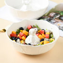 Axyaa Polar Bear Ceramic Salad & Noodle Bowl Set, Creative Iceberg Design, 20cm