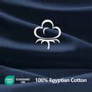 Axyaa Egyptian Cotton Fitted Sheet for Luxurious Bed - Multiple Sizes