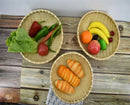 Axya Bamboo Fruit Bread Basket Steamed Storage Home Tableware Box
