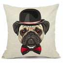 Axyaa Pet Dog Pattern Cushion Cover - 45X45cm