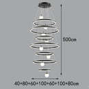 Axyaa Modern Dine Room Pendant Lights Ceiling Chandelier LED Interior Lighting