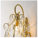 Axyaa Retro Crystal Wall Lamp for Living, Dining, Bedroom, Corridor