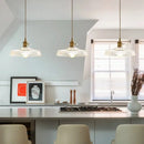 Axyaa Nordic Glass Pendant Light for Dining Room Kitchen Decor
