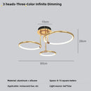 Modern Minimalist Axyaa LED Pendant Lamp for Living Room Bedroom Dining Room Chandelier