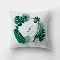Axyaa Geometric Leaves Pillowcase 45x45cm Home Sofa Decoration