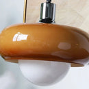 Axyaa Art Glass Chandelier: Medieval French Pendant Lighting for Bedroom, Bar, and Bedside