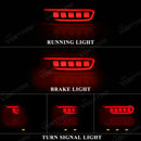 Axyaa LED Rear Bumper Reflector Lights for Chevrolet Captiva 2008-2014