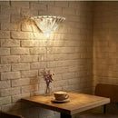 Axyaa High-End Crystal Wall Lamp for Living Room Bedroom Corridor Sofa Wall