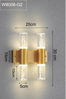 Axyaa Luxury Nordic LED Wall Light for Modern Home Decor