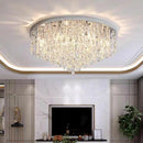 Axyaa Crystal LED Ceiling Chandelier - Modern Bedroom Lighting Fixtures