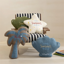 Axyaa Plush Sea Shell & Bone Shaped Pillow Set for Sofa, Bed, Living Room