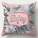 Cute Snowman Santa Claus Pillowcase by Axyaa - Home Decoration