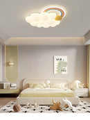 Axyaa Rainbow Cloud Ceiling Lamp for Kids' Room Decor and Eye Protection