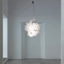 Axyaa Glass Balloon Chandelier: Modern Nordic Lamp for Staircase, Living Room & Dining Room