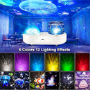 Axyaa Jellyfish Ocean Night Light Projector with 6 Films & Timer