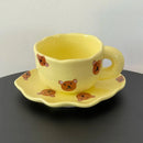 Axyaa Ceramic Teddy Bear Coffee Cup Set