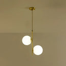 Axyaa Nordic Glass Ball LED Chandelier | Modern Bedside Indoor Lighting