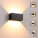 Axyaa Adjustable Waterproof Outdoor Wall Lights for Garden, Porch, and Indoor Use