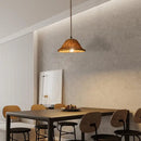 Axyaa Lotus Leaf Retro LED Pendant Light for Zen Tea Room and Living Room