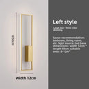 Axyaa Nordic Iron LED Wall Lamp for Home Bedroom Interior Lighting