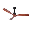 Axya 52" Vintage Ceiling Fan Remote Control Wood Finish Bedroom Loft Fan