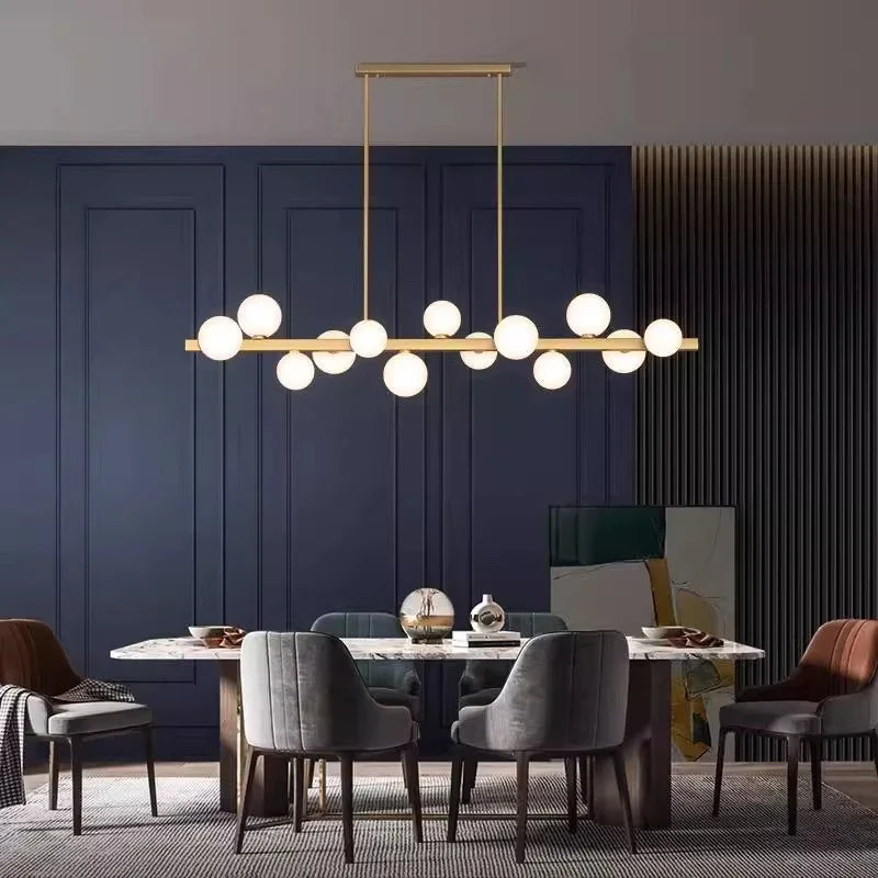 Axyaa Chandelier Dining Room Pendant Lights Salon Ceiling Lamps