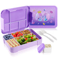 Axyaa Pink Microwave Bento Lunch Box with 6 Compartments for Girls
