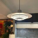 Axyaa Nordic Danish Saucer LED Chandelier for Dining Room, Kitchen, Bedroom - Designer Art Lamp