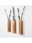 Axyaa Wooden Wall Planters for Indoor Plants and Flower Decor in Bedroom/Living Room