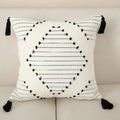 Axyaa Tufted Jacquard Embroidery Cotton Pillowcase Cojines 45X45