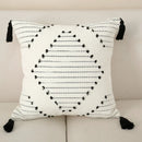 Axyaa Tufted Jacquard Embroidery Cotton Pillowcase Cojines 45X45