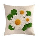 Spring Chrysanthemum Cushion Cover 45x45cm by Axyaa