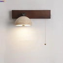 Axyaa LED Wall Lights: Mid Century Modern, Pull Chain Switch, Adjustable Angle, Living Room, Bedside Lamps