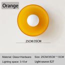 Axyaa Glass Ceiling Light LED E27 Bedroom Living Room Home Decor Lighting