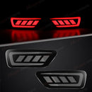 Axyaa Rear Bumper Reflector Lights with Dynamic Turn Signal for Grand Cherokee, Compass, Journey