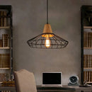 Axyaa Metal Pendant Lamp E27 Retro Industrial Modern Ceiling Lighting
