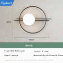 Axyaa Gold LED Round Wall Light for Living Room, Bedroom, Staircase